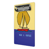 Zeilboot in de Zon Mini Klembord (Angled2)