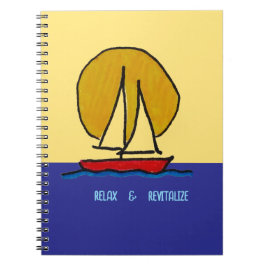 Zeilboot in de Zon Notitieboek