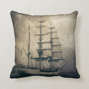 zeilboot in het Zee van de Noordzee Kussen