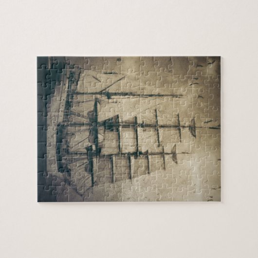 zeilboot in het Zee van de Noordzee Legpuzzel (Horizontaal)