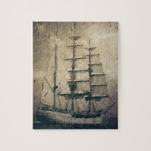 zeilboot in het Zee van de Noordzee Legpuzzel