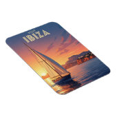 Zeilboot in Ibiza Spanje Reizen Magneet (Rechterzijde)