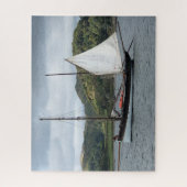 Zeilboot in Loch Crinan, Schotland Legpuzzel (Verticaal)