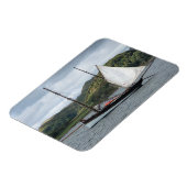 Zeilboot in Loch Crinan, Schotland Magneet (Linkerzijde)