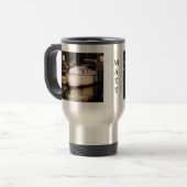 Zeilboot in Slip met Dink Travel Mug Reisbeker (Voorkant links)