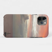Zeilboot in Sunset Beauful Pink Seascape Case-Mate iPhone Case (Achterkant (horizontaal))