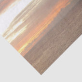 Zeilboot in Sunset Beauful Pink Seascape Tissuepapier (Detail)