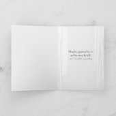 Zeilboot In Venster voor Sympathie Kaart (Binnen)