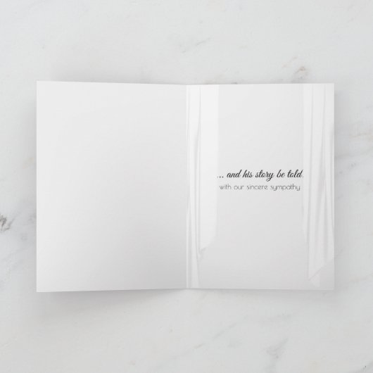 Zeilboot In Venster voor Sympathie Kaart (Binnen)