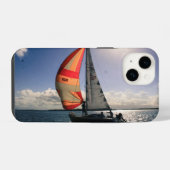 Zeilboot iPhone Hoesje (Achterkant horizontaal)