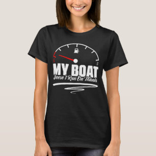 Zeilboot Jacht Nautisch Zee Ocean Boat Captain T-shirt