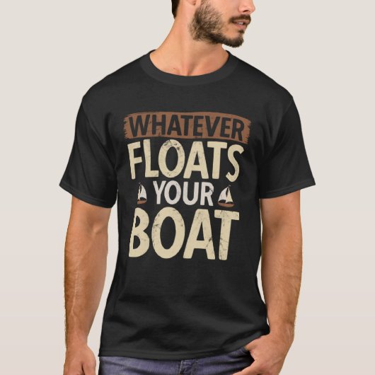 Zeilboot Kapitein Boot Zeilen voor een matroos 35 T-shirt (Voorkant)