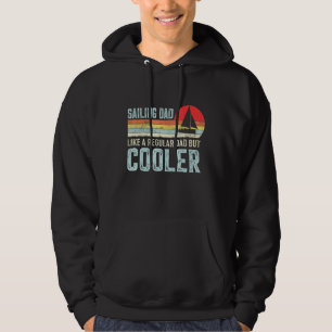 zeilboot kapitein vader opa zeildag hoodie