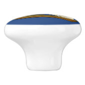 Zeilboot Keramische Knop (Zijkant)