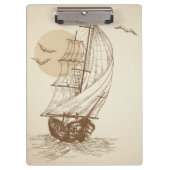  zeilboot klembord (Voorkant)