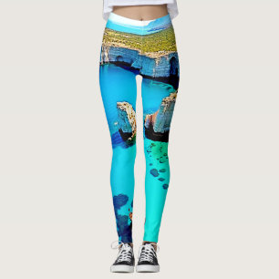 Zeilboot Klip Zijde Heilige Kunst Leggings