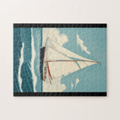  zeilboot legpuzzel (Horizontaal)