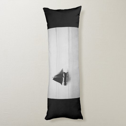 Zeilboot Lichaamskussen (Achterkant (Verticaal))