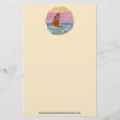 zeilboot Loose Rigging Stationery Briefpapier (Voorkant)