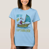 Zeilboot Mama Duck & Babies – Ouderschap Voyage AR T-shirt (Voorkant)