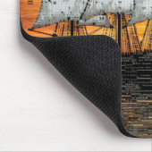 Zeilboot Marine Art Decor Verf Muismat (Hoek)