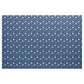 Zeilboot & Marine Life Pattern Fabric Stof (Yard (91,4 cm))