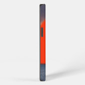 Zeilboot met monogram en naam op boot iPhone hoesje (Rechterkant)