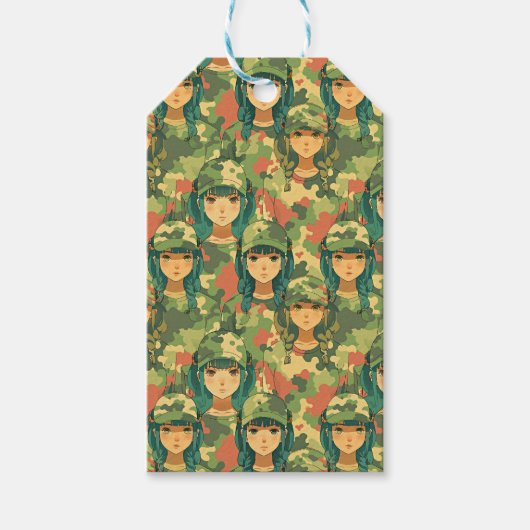 Zeilboot met scharlaken zeilen waterverf cadeaulabel (Voorkant)