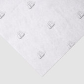 Zeilboot met zeilboot tissuepapier (Detail)