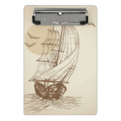 zeilboot mini klembord (Voorkant)