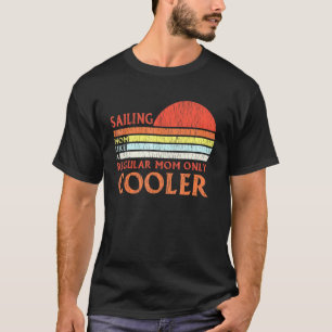 Zeilboot Moeder Kinder Matching zeilboot Capt T-shirt