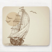 zeilboot muismat (Voorkant)