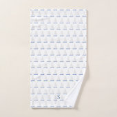 Zeilboot Naai Monofoon Bad Handdoek (Handdoek)