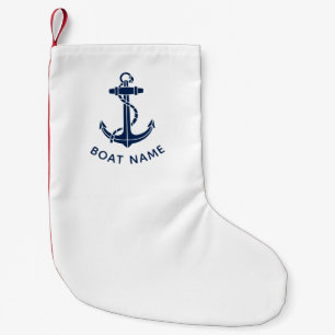 Zeilboot Naam Marineanker Cruise Swag Aangepast Kleine Kerstsok