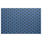 Zeilboot Nautical Blue Fabric Stof (Yard (91,4 cm))