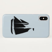 Zeilboot Nautical Case-Mate iPhone Case (Achterkant (horizontaal))