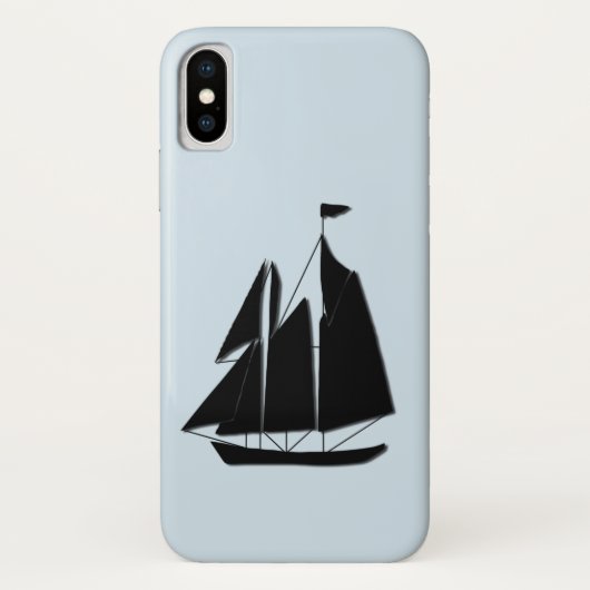 Zeilboot Nautical Case-Mate iPhone Case (Achterkant)