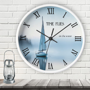 Zeilboot Nautische Vrede Ronde Klok