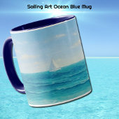 Zeilboot Ocean Blue Mok Cup