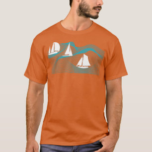 Zeilboot Ocean Hobby Sailing T-shirt