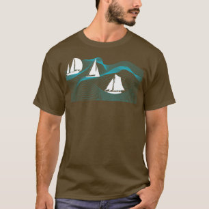 Zeilboot Ocean Hobby Sailing T-shirt