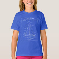 zeilboot octrooi blauwdruk