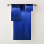 Zeilboot onder een sterrenhemel bad handdoek (Insitu)