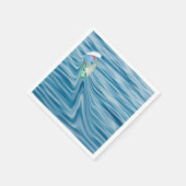 Zeilboot onder volle Sail en Spinnaker Servet (Hoek)