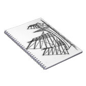 zeilboot oostAzië Notitieboek (Rechterzijde)