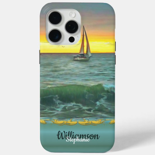 Zeilboot op Banderas Bay 0884 Case-Mate iPhone Case (Achterkant)