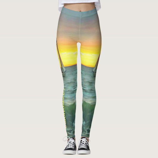 Zeilboot op Banderas Bay 0884 Leggings (Voorkant)