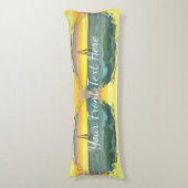 Zeilboot op Banderas Bay 0884 Lichaamskussen (Voorkant Verticaal)