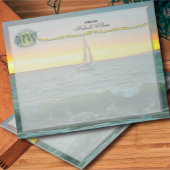 Zeilboot op Banderas Bay 0884 Notitieblok