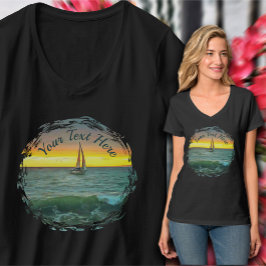Zeilboot op Banderas Bay 0884 T-shirt